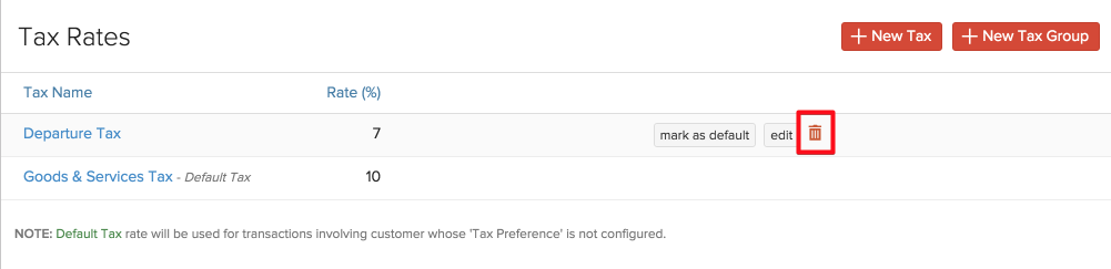 Delete tax