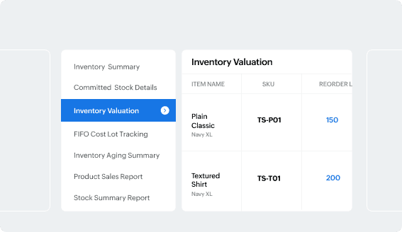 Inventory adjustment for damaged goods displays original and updated quantities after adjustment.