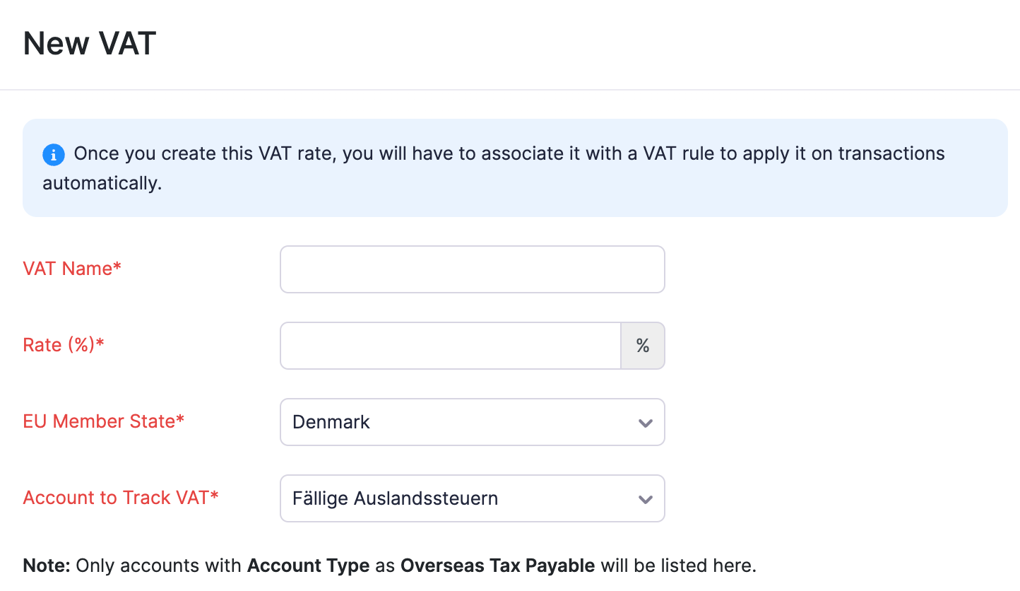 Configure Taxes in Zoho Books