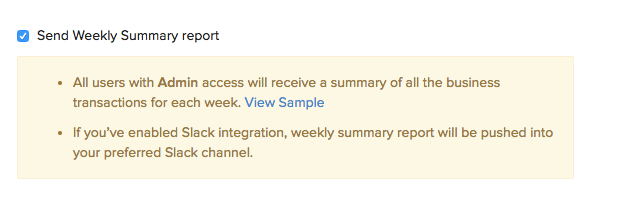 Organization Address Format