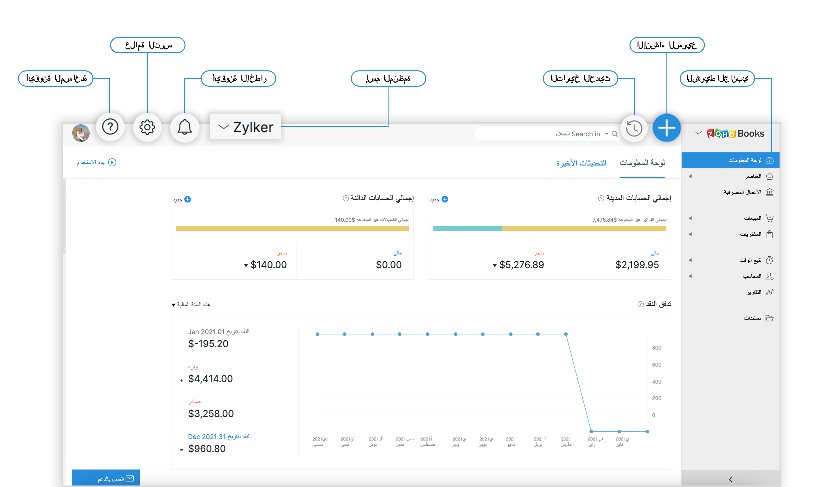 شاشة الترحيب