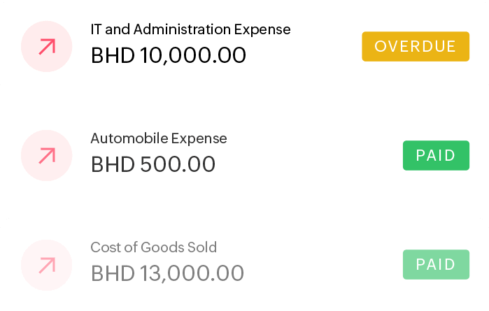 Track expenses and bills payable using Zoho Books