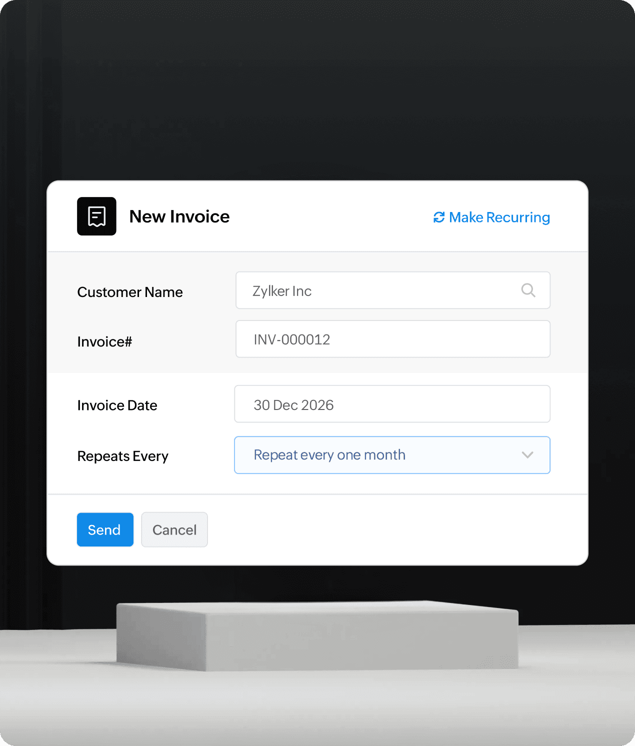 Invoice faster. Get paid sooner.