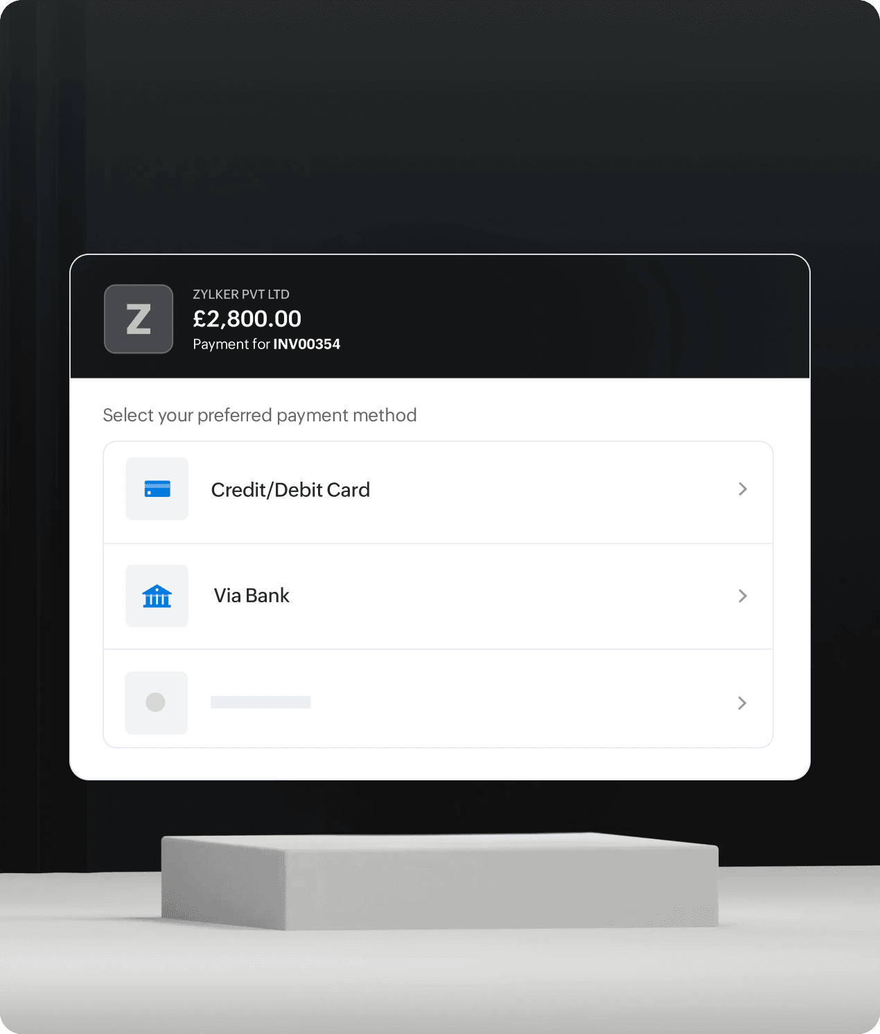 Professional invoicing and faster payments