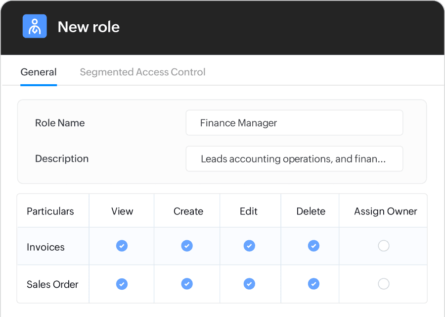 Control access across your team