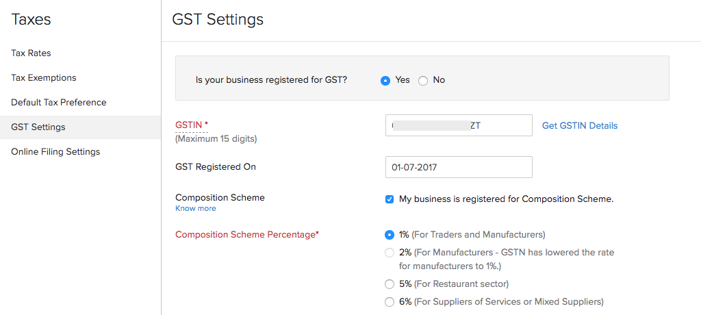 Push Data to GST Portal