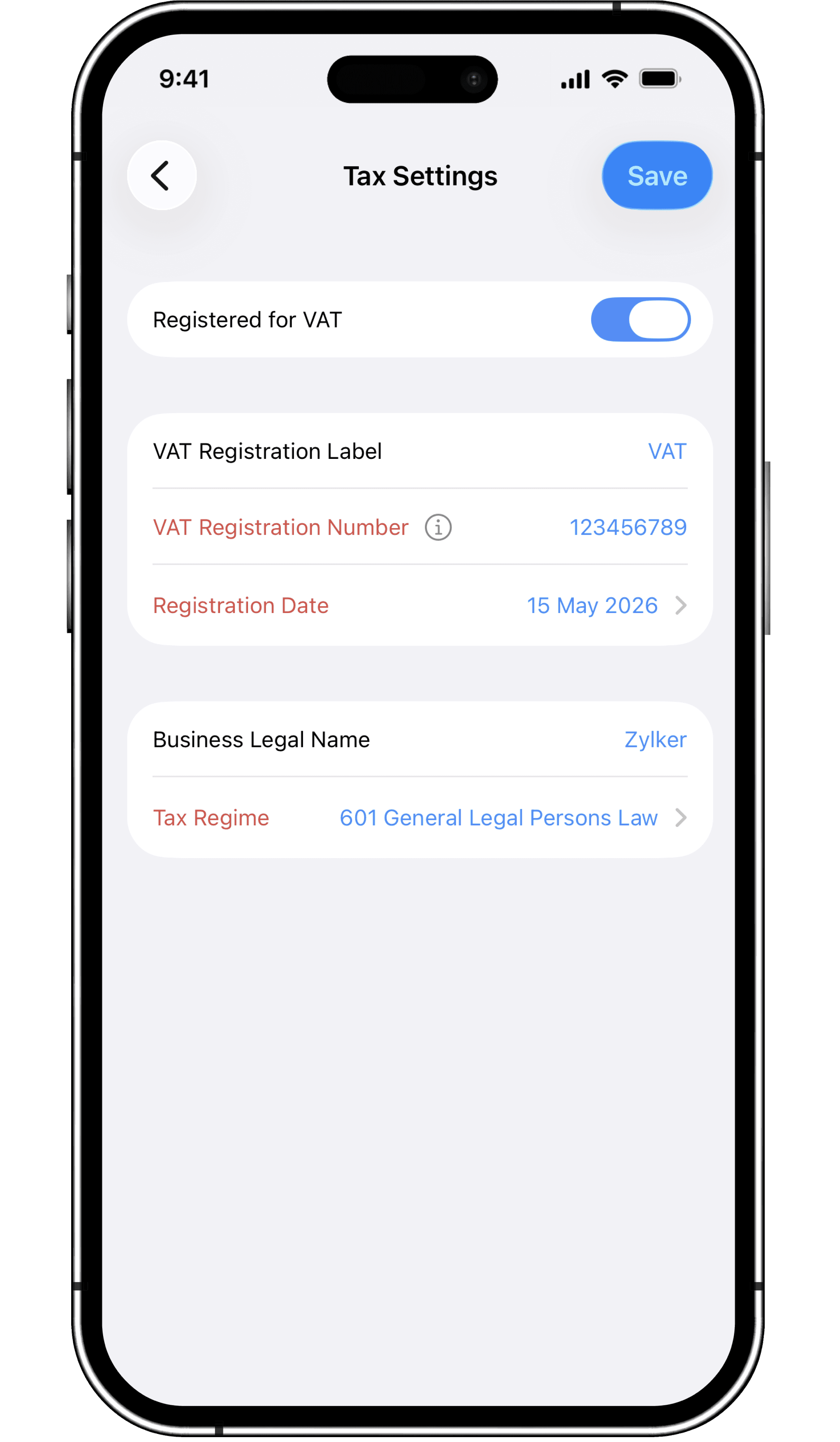 e-way bill with example item