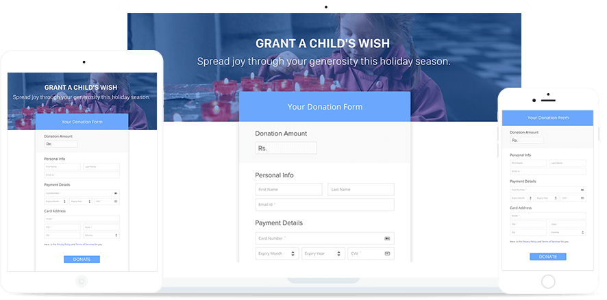 Responsive Payment Pages