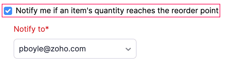 Notify a User
