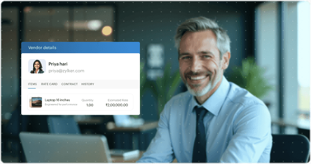 Zoho ERP Spend Management - Supplier Management