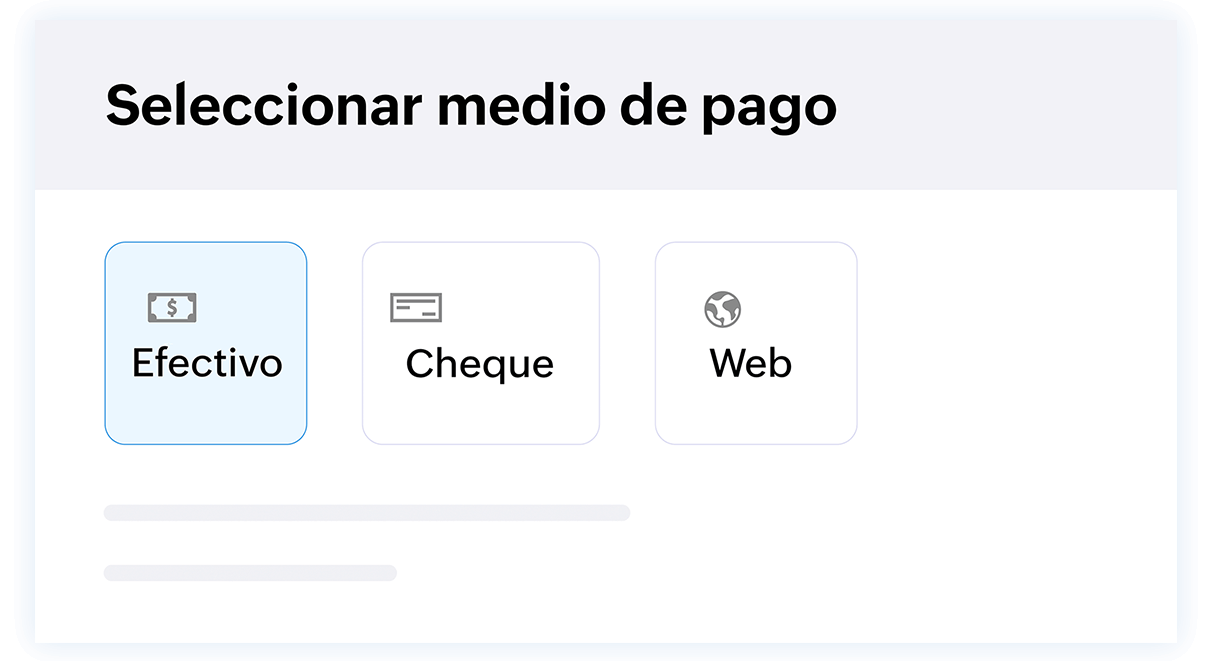 Varios métodos de pago - Software de facturación y contabilidad | Zoho Books