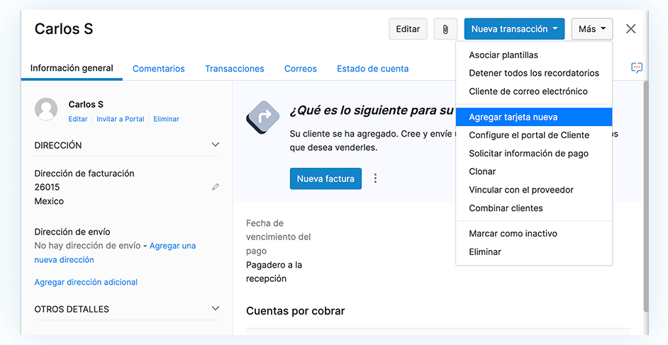 Administrar pagos recurrentes - Aceptar pagos con tarjeta de crédito en línea | Zoho Books