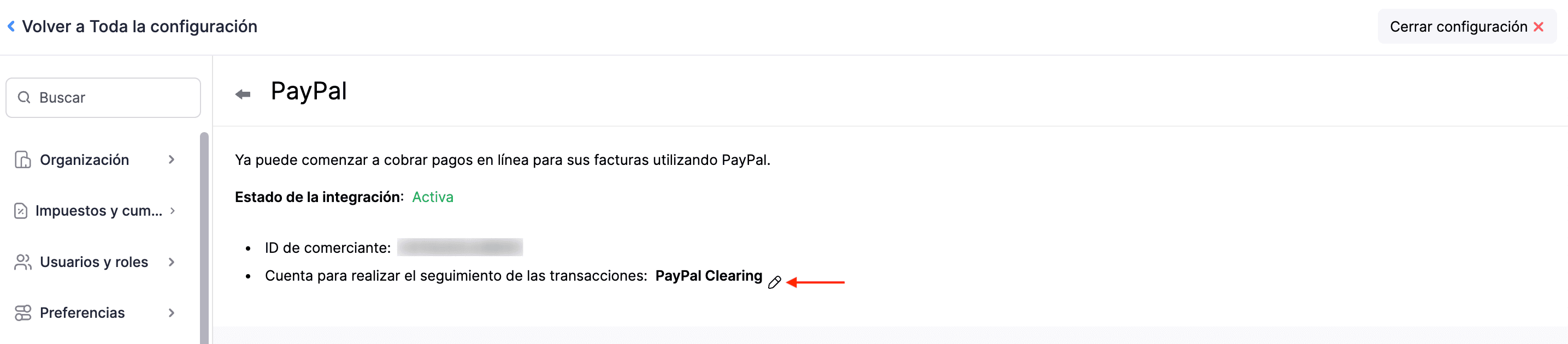 Seguimiento Transacciones PayPal