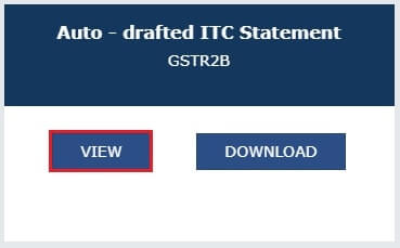 GSTR2b filing guide