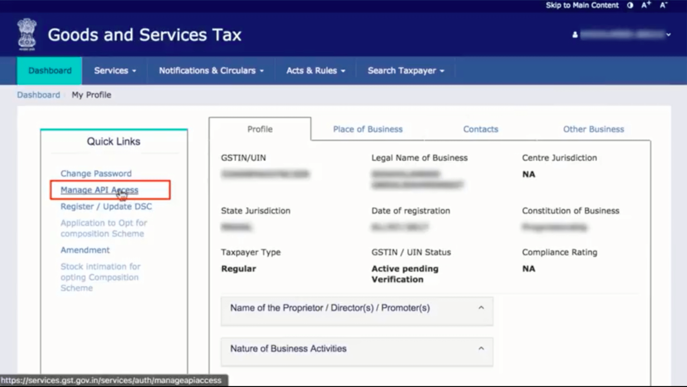 GST Portal