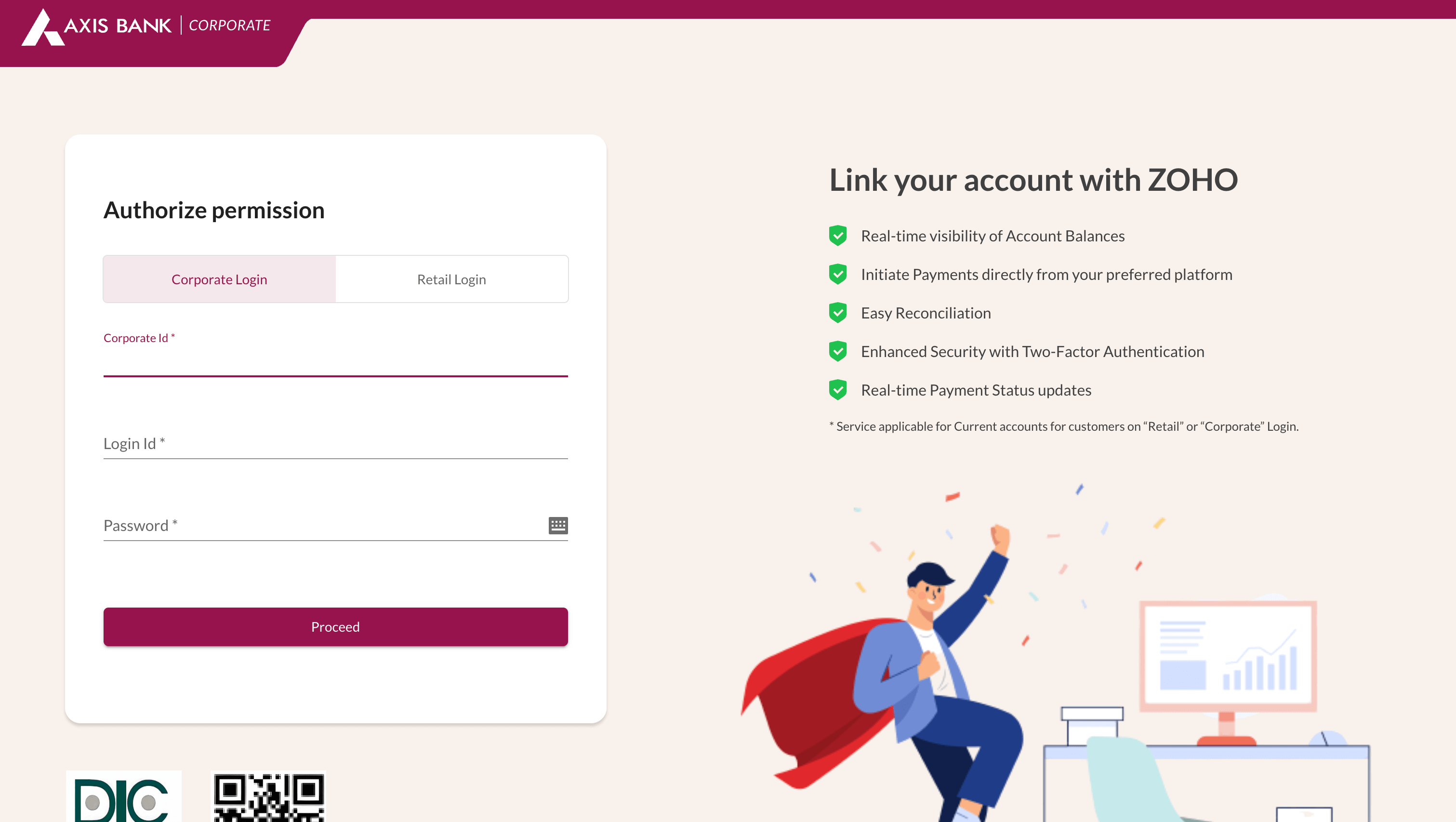 Axis Bank Portal Login