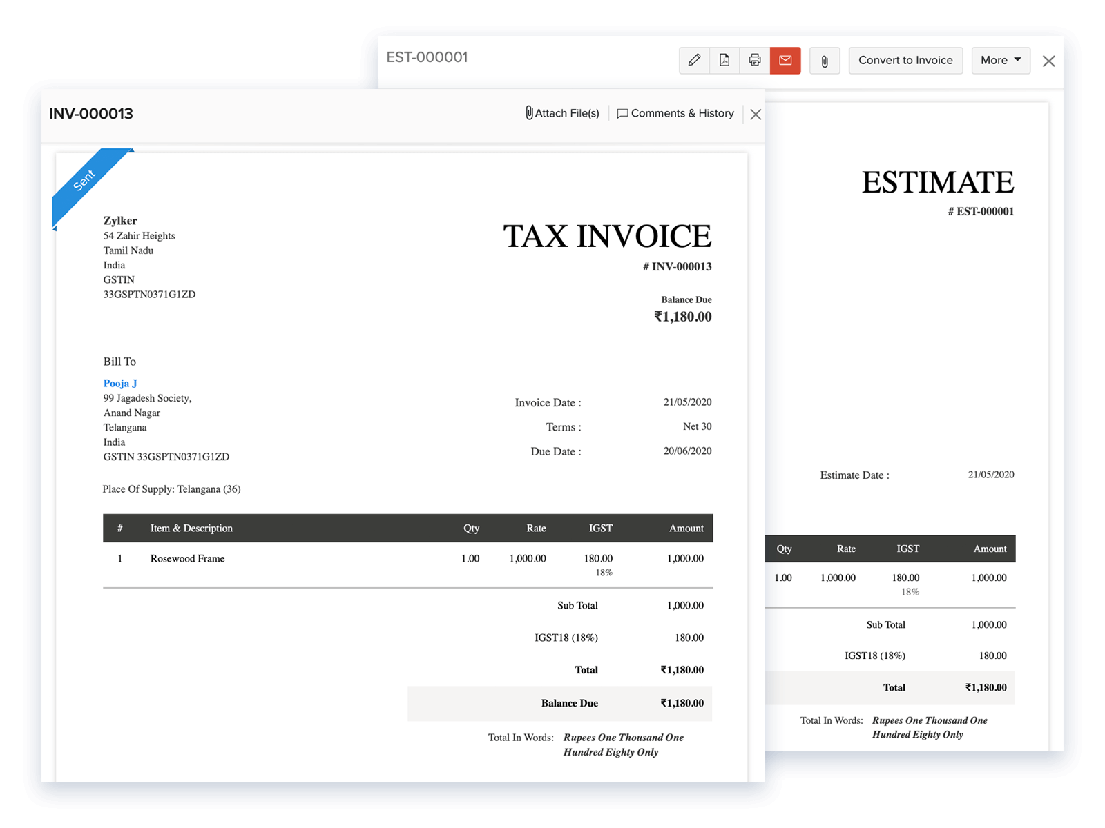 Manage Receivables - Small Business Accounting Software | Zoho Books