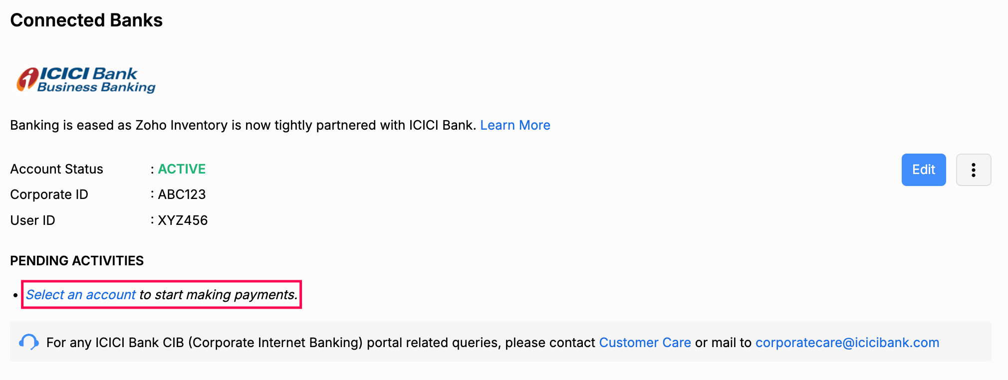 Add Bank