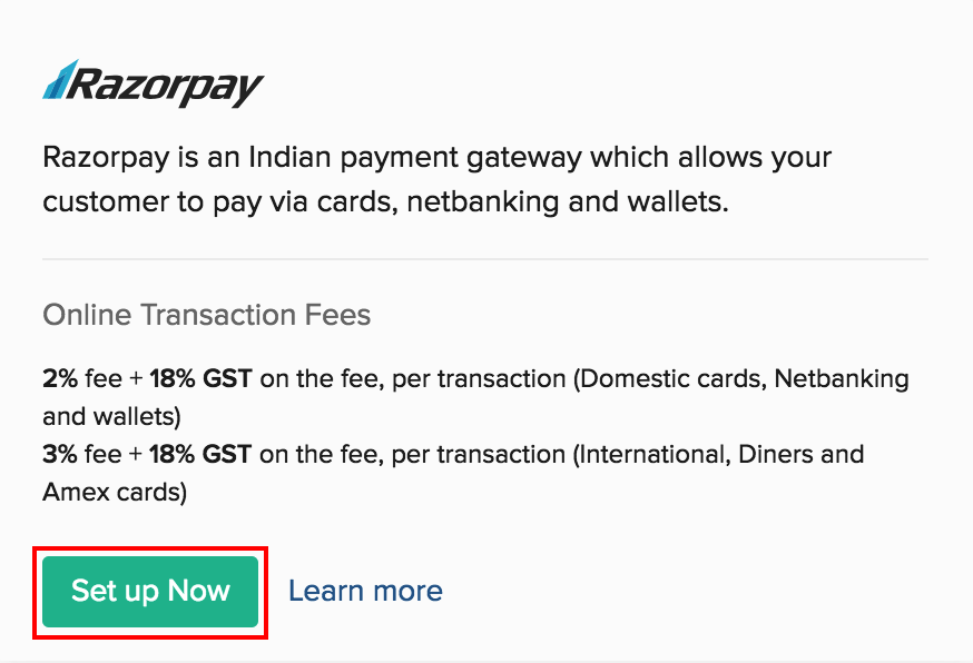razorpay-set-up-page