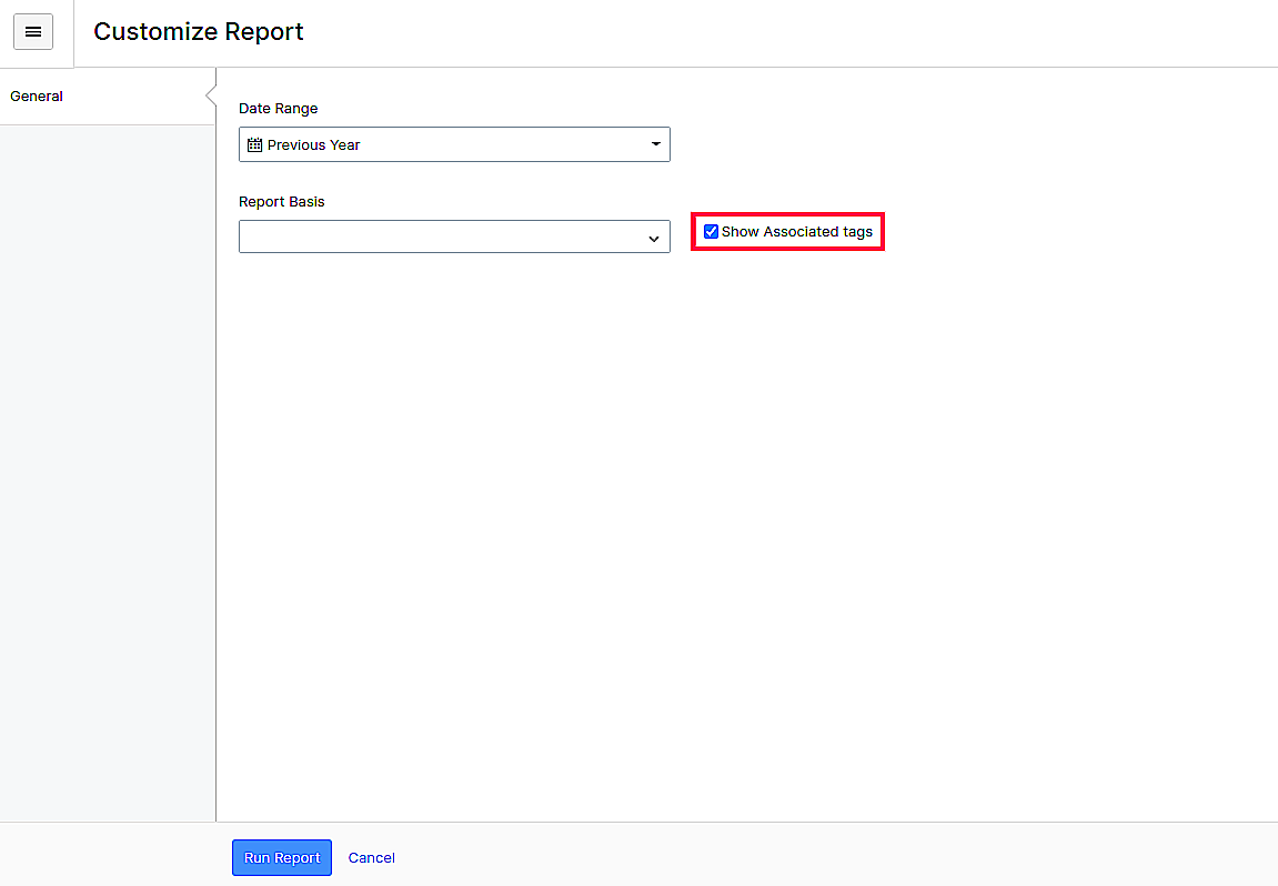 Show Associated Tags