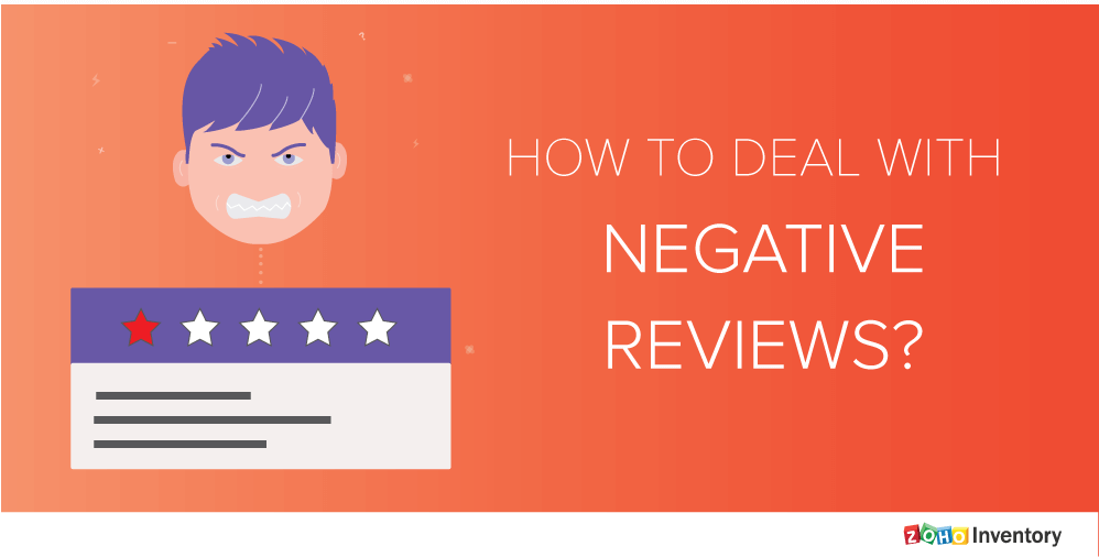 Dealing with negative reviews