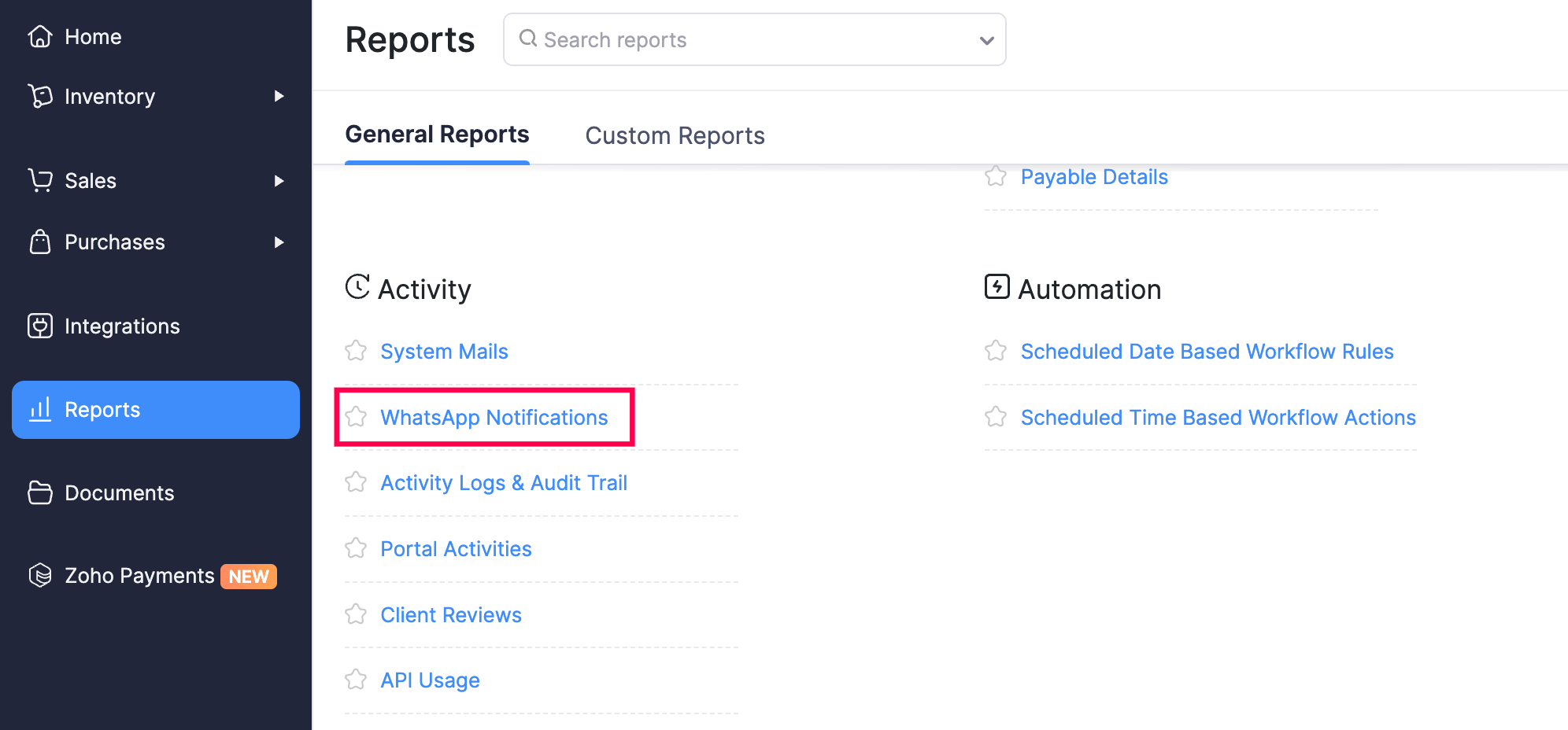 View organization Level