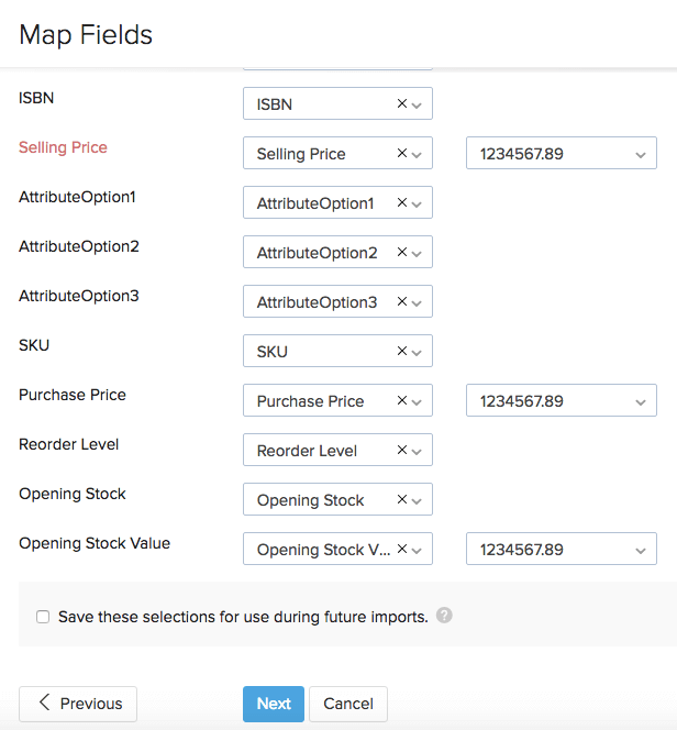 mapping fields image