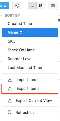 Export Items 2