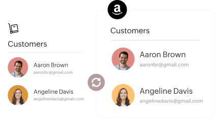 Customer contacts - Amazon | Zoho Inventory