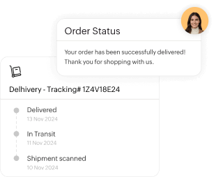 Instant shipment updates - Delhivery | Zoho Inventory