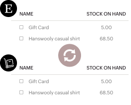 Stock details - Etsy | Zoho Inventory