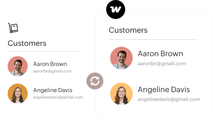 Customer contacts - WooCommerce integration | Zoho Inventory