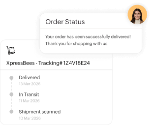 Instant shipment updates - XpressBees | Zoho Inventory