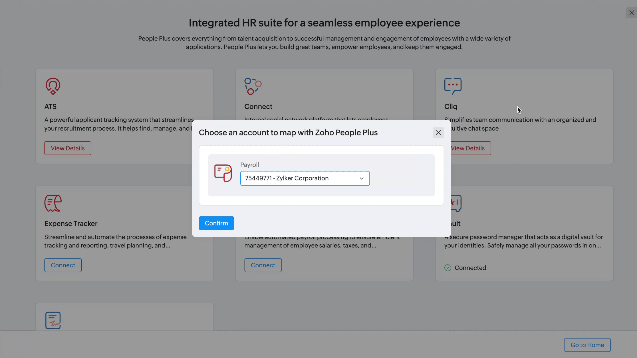 Zoho Payroll