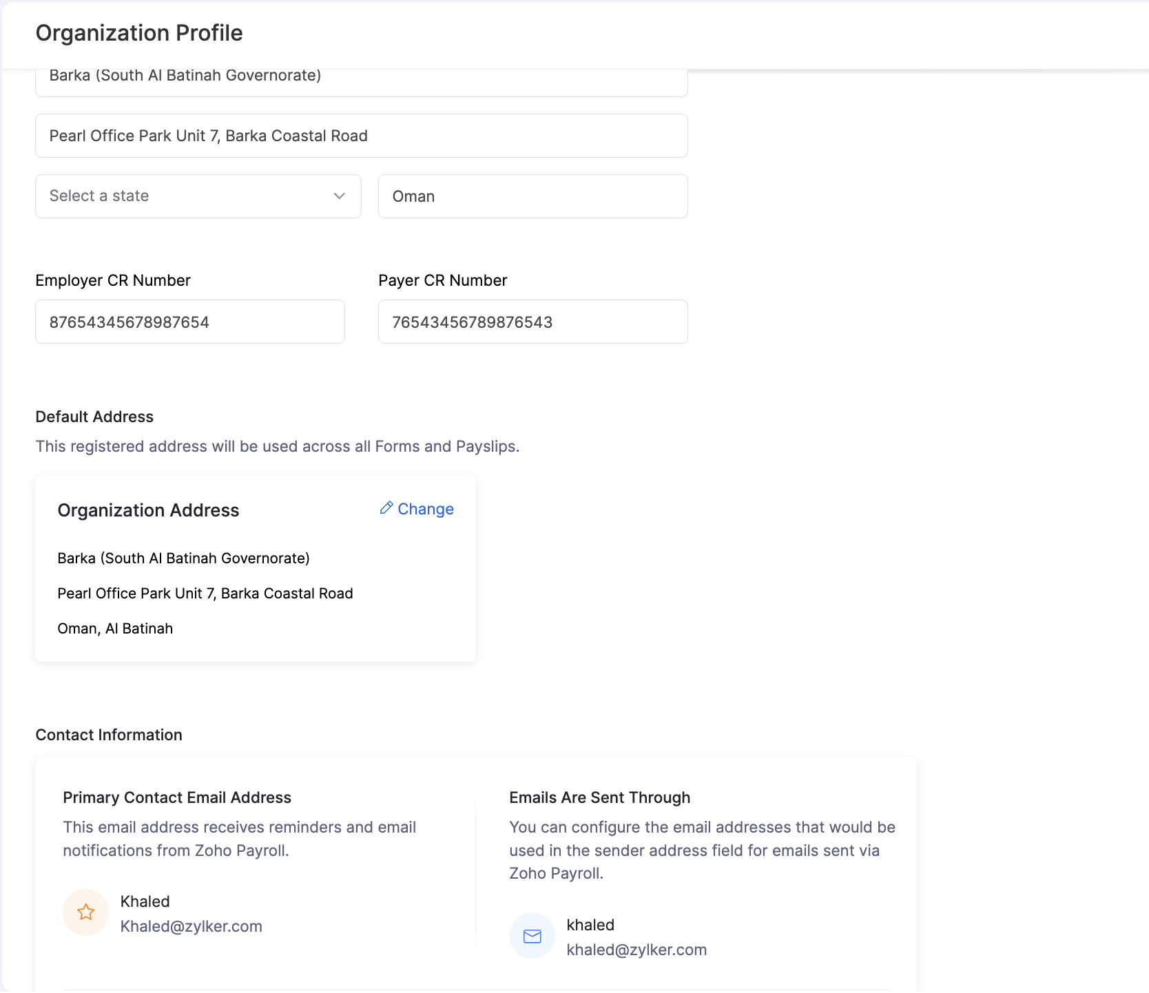 Organisation Profile