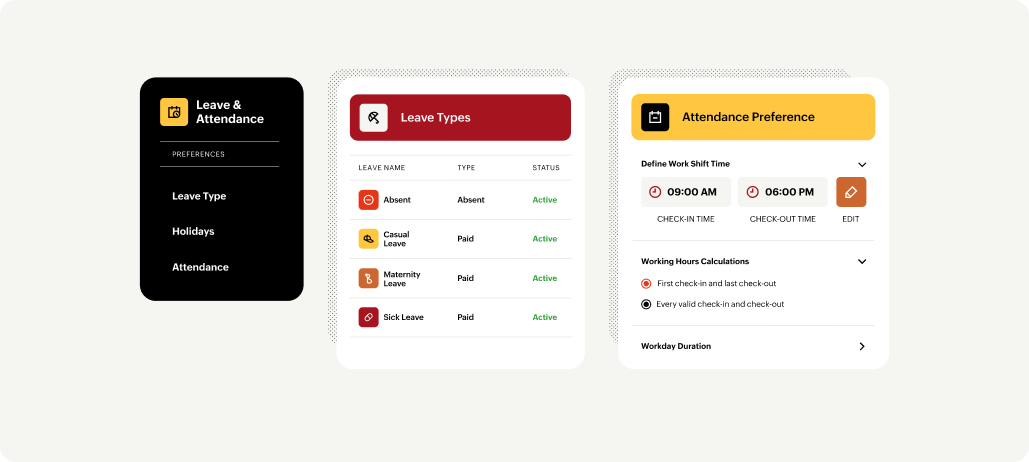 Payroll software with leave and attendance for Omani businesses