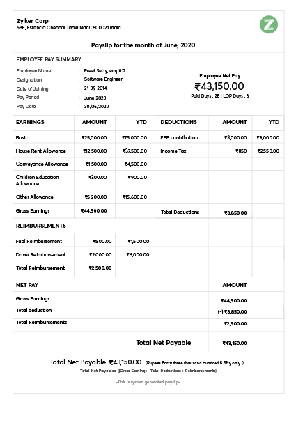 payslip