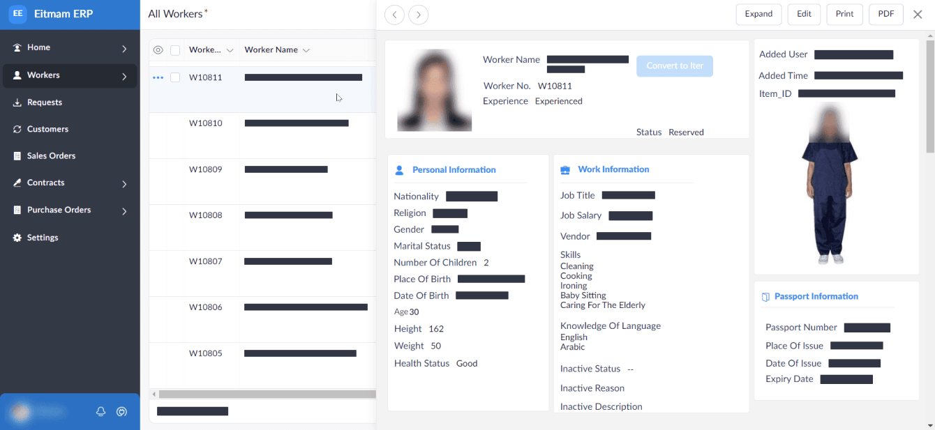 Sales orders and purchase orders