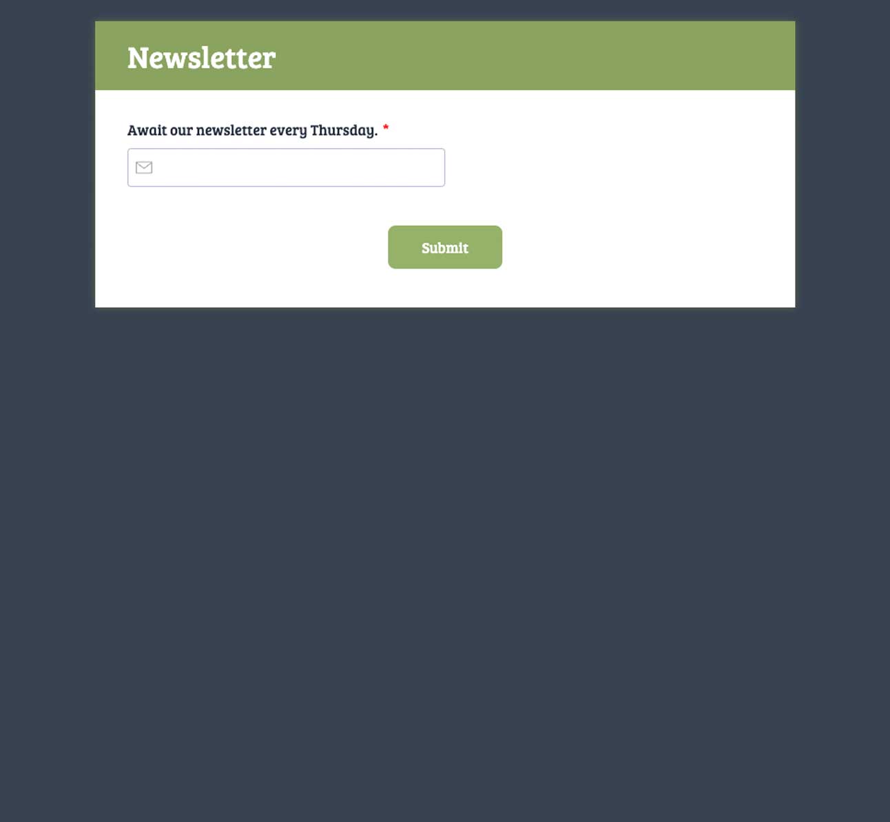 Non-profits Forms