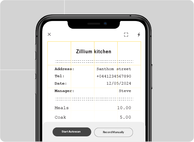Auto Scan in Zoho Spend